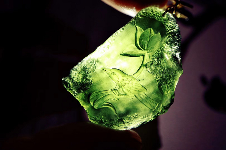 捷克陨石 |花开见喜