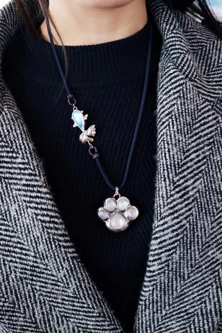 菩心晶舍月光石猫爪