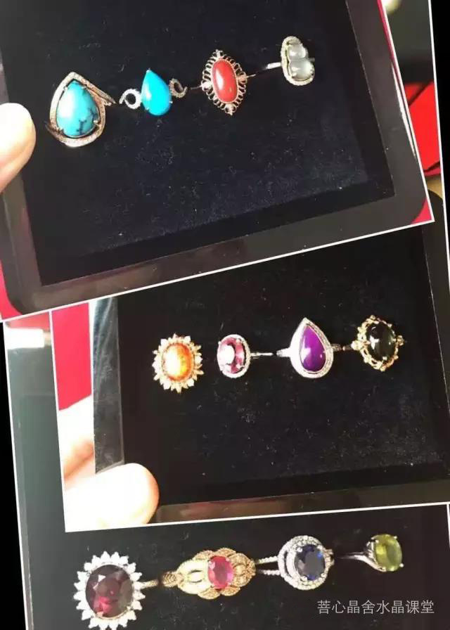 菩心晶舍客户的各种水晶买家秀