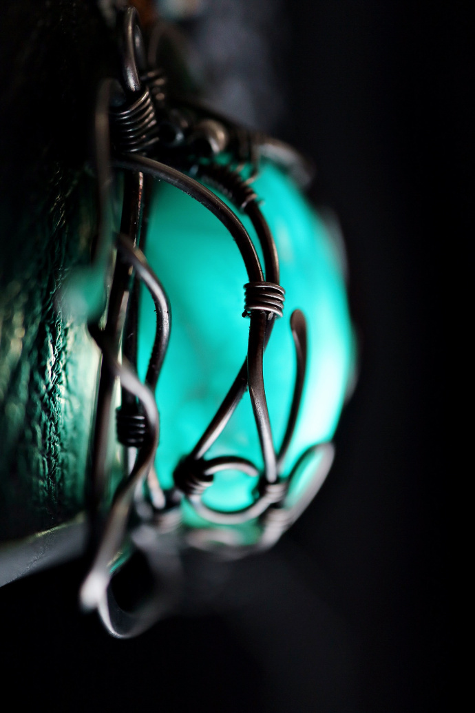 海纹石|999纯银手作