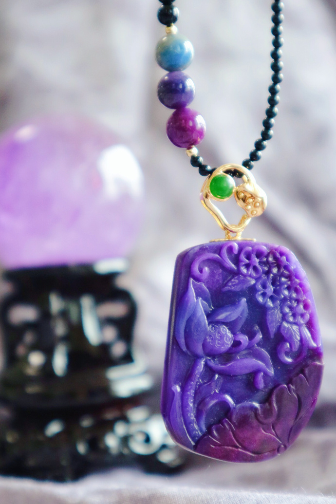 极品皇家紫舒俱来,看取莲花净,应知不染心