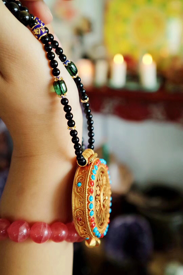 嘎乌盒|纯银鎏金