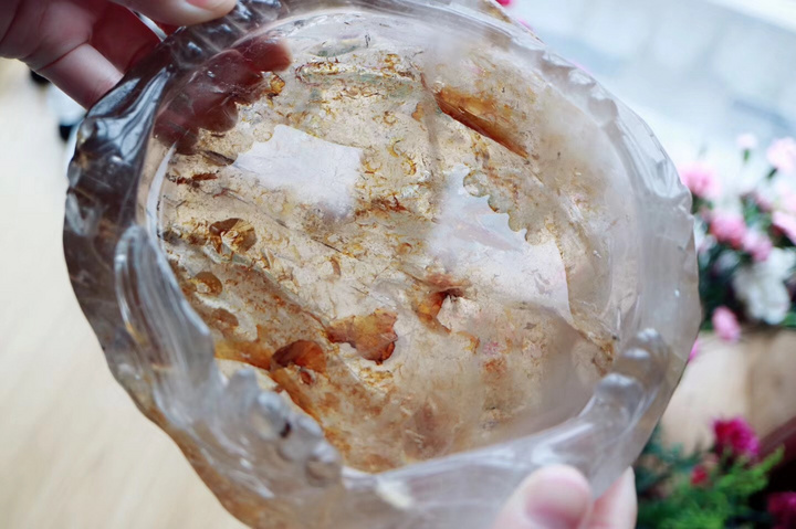 菩心 | 白水晶聚宝盆