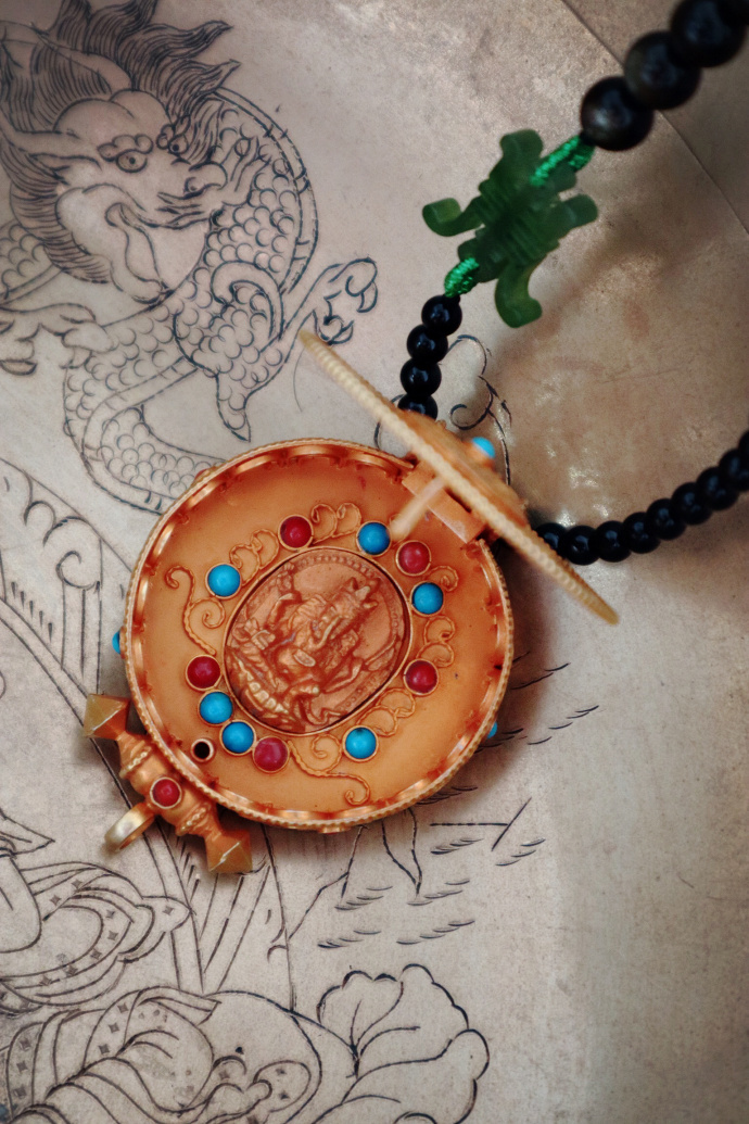 【嘎乌盒|鎏金】菩心特色的“财神”嘎乌盒