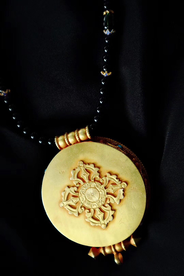 嘎乌盒|纯银鎏金