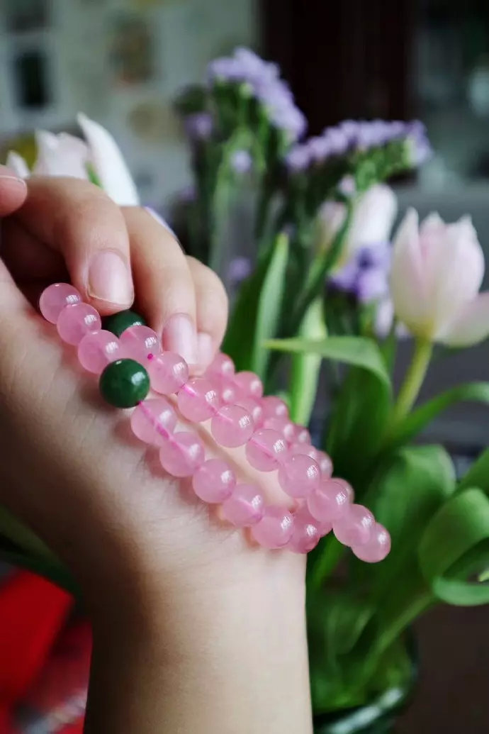 粉晶手链