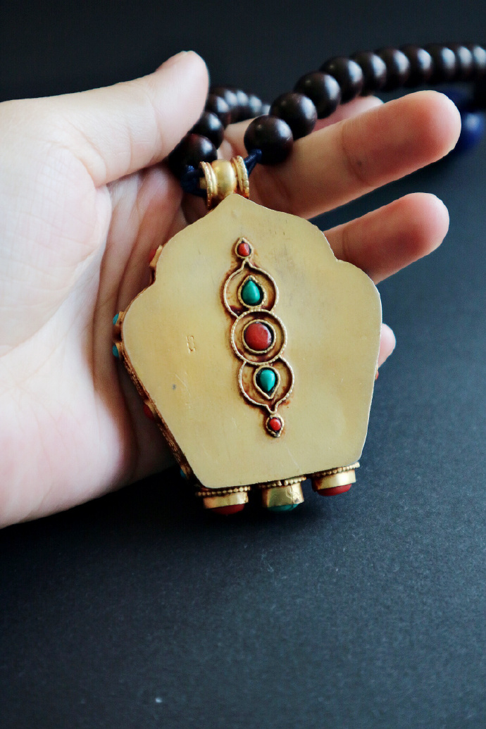 匠心|嘎乌盒|老矿大青金石