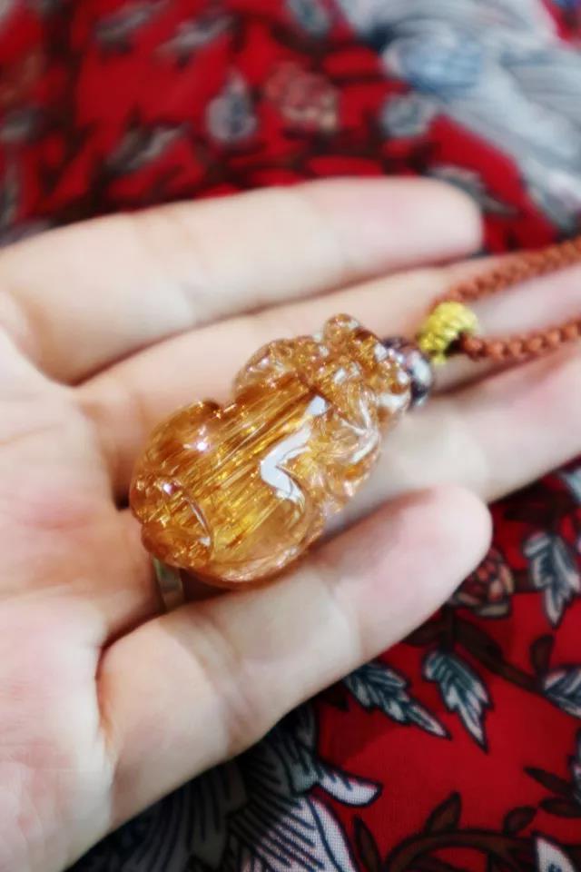 铜发晶貔貅-铜发晶的功效与作用