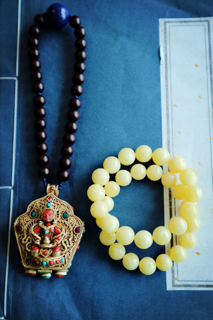 匠心|嘎乌盒|老矿大青金石