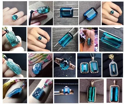 蓝色碧玺 碧玺有哪些颜色,哪种颜色最值钱?价格怎么排名?-菩心晶舍