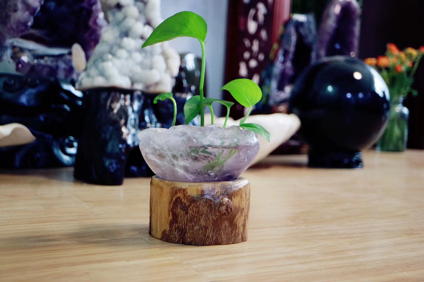 【紫水晶聚宝盆】紫晶乃聚气效果最好的晶石 – 菩心晶舍