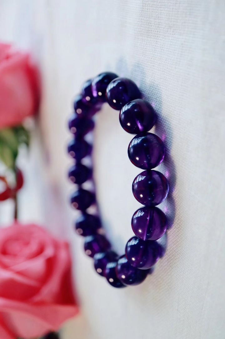 【菩心浓郁紫水晶】紫水晶，色如葡萄，光莹可爱～-菩心晶舍