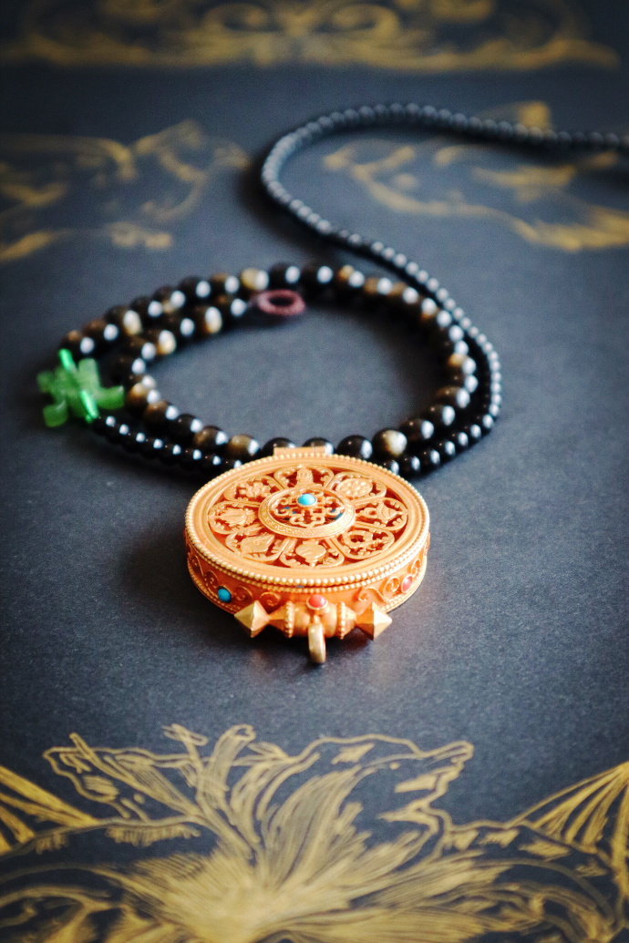 【嘎乌盒|鎏金】菩心特色的“财神”嘎乌盒