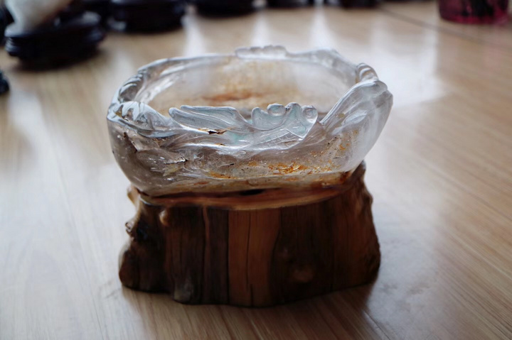菩心 | 白水晶聚宝盆