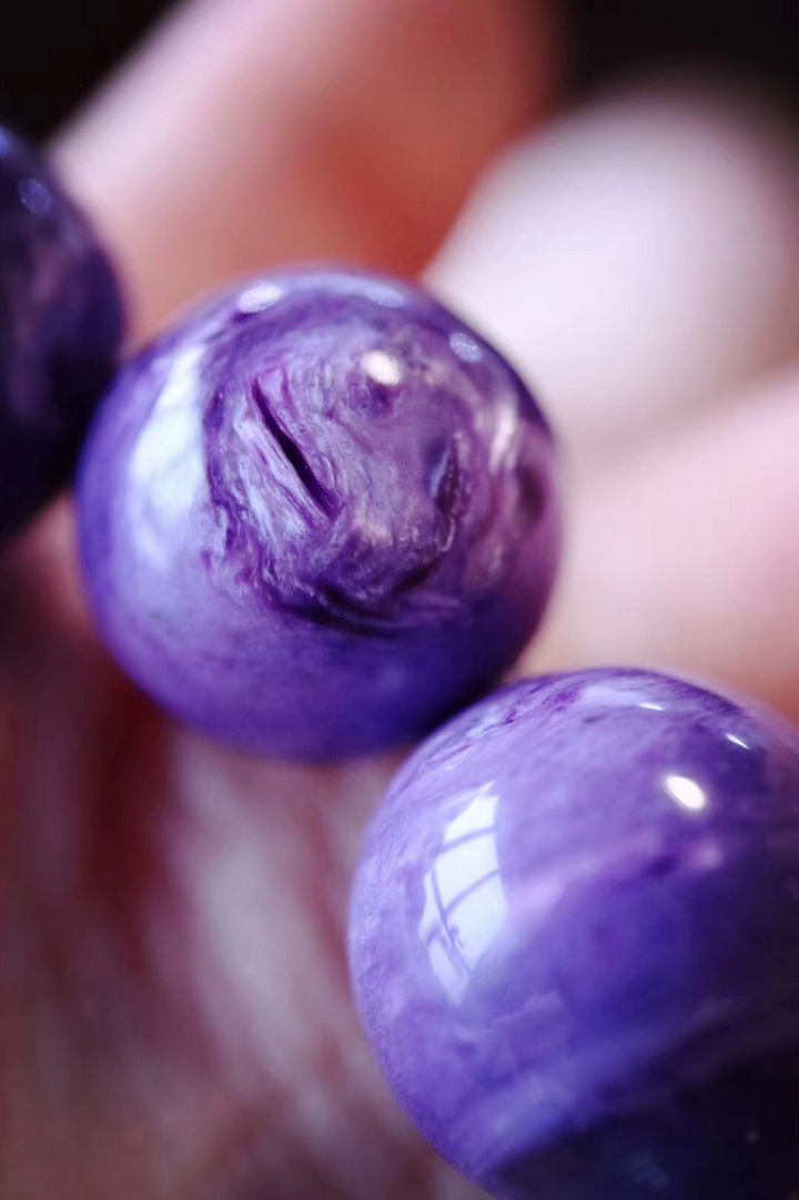 【紫龙晶|月光石】 这是慈悲的晶石-紫龙晶-菩心晶舍