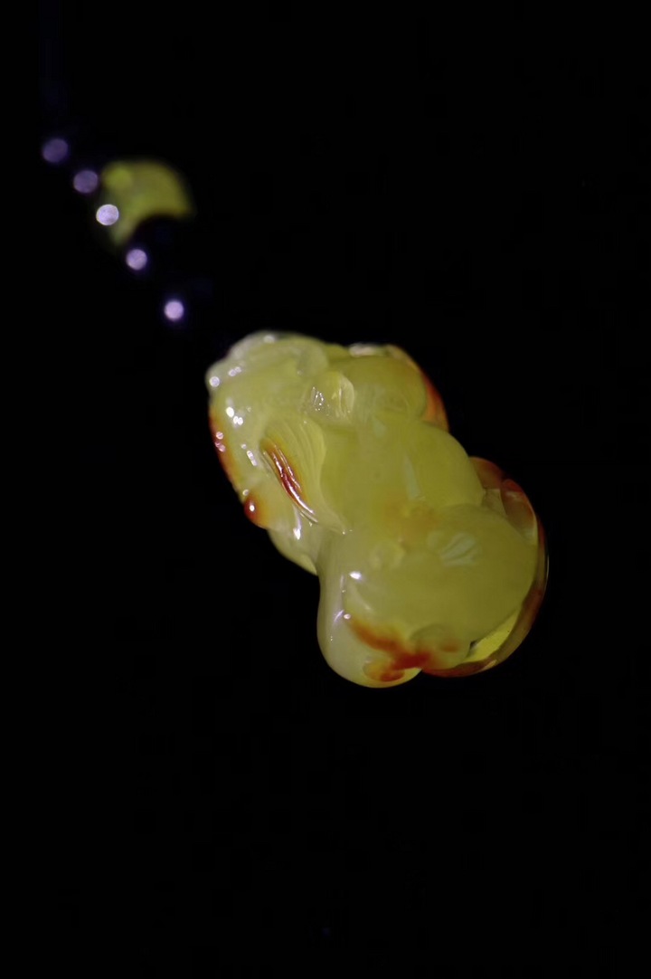 蜜蜡 | 小叶紫檀 | 百搭挂件