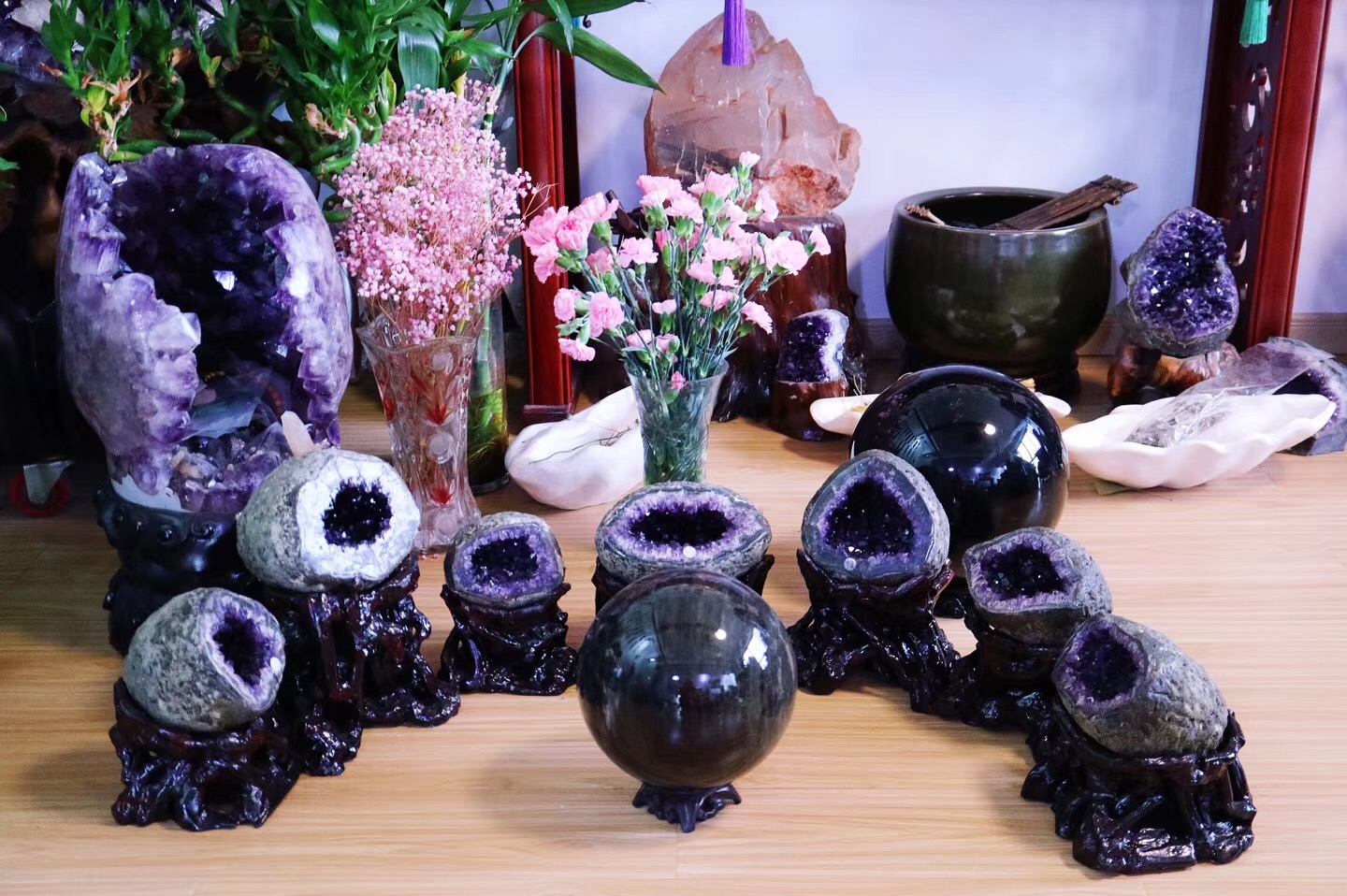 菩心|紫晶洞 【菩心|紫晶洞】你们,你们这是召开什么大会?-菩心晶舍