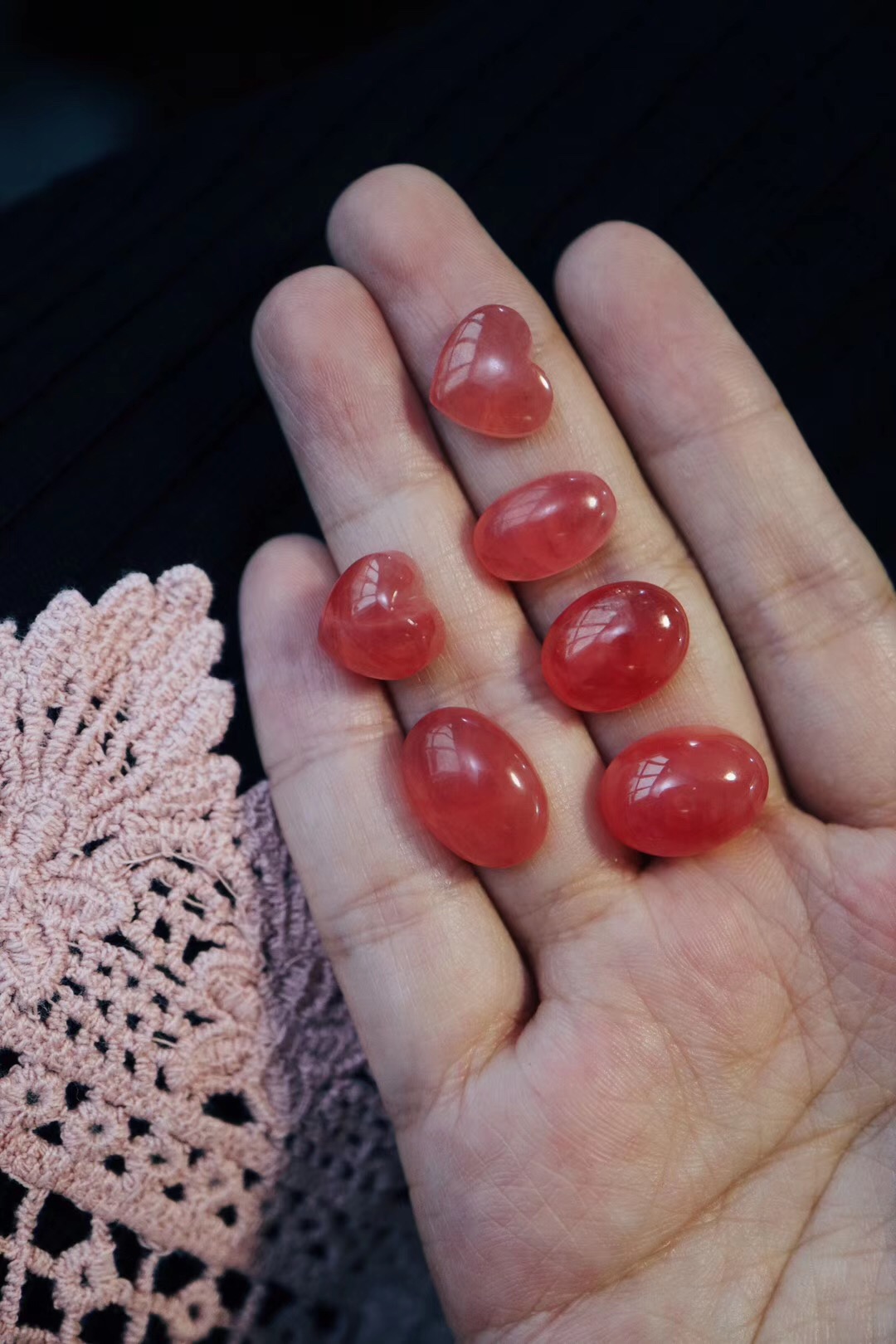 红纹石 冰种红纹石VS冰种南红,长得也太像吧-菩心晶舍