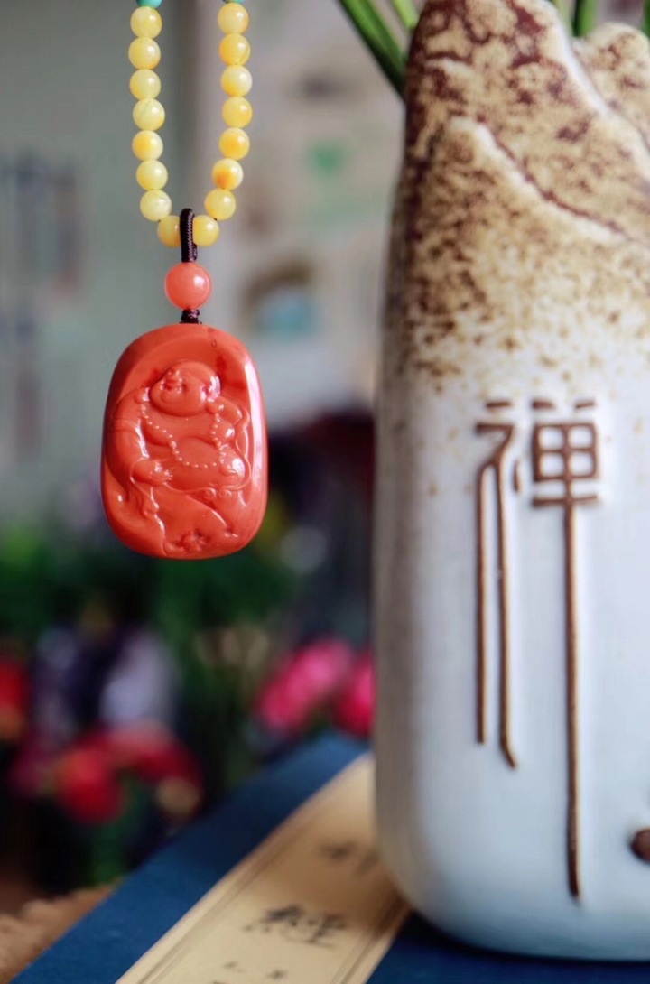 菩心南红 | 蜜蜡