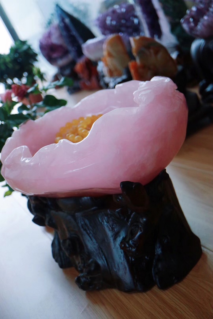 菩心 | 收藏级粉晶聚宝盆