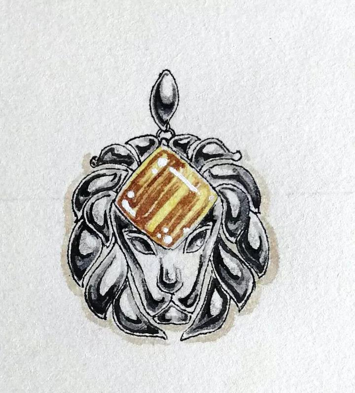 钛晶纯银狮子王吊坠设计稿 菩心近期的设计款单品以及设计图展示-菩心晶舍