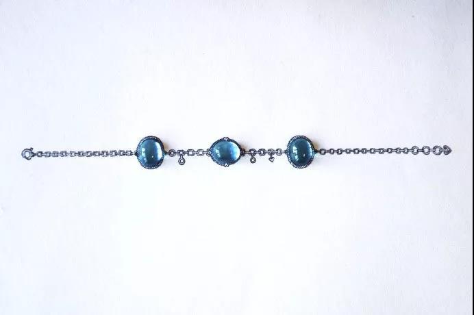 托帕白金镶嵌手链设计稿 菩心近期的设计款单品以及设计图展示-菩心晶舍